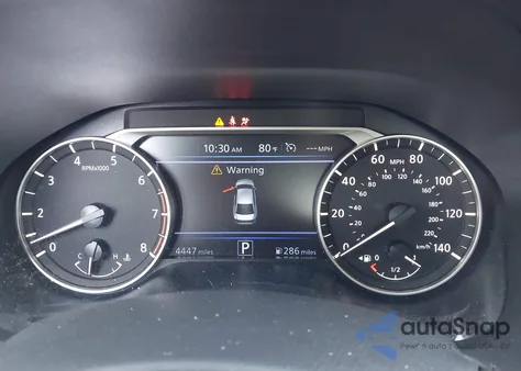 2025 Nissan Altima Sr Fwd из США, поврежденный, VIN 1N4BL4CV6SN328100